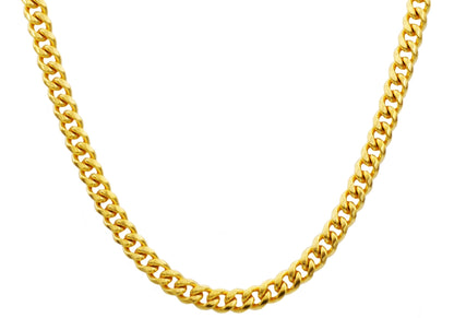 Cuban Link 24" Gold Chain