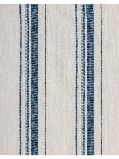 Textured Striped Camp Shirt