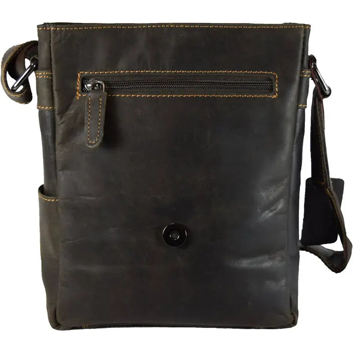 The Henry Mini Messenger Leather Bag