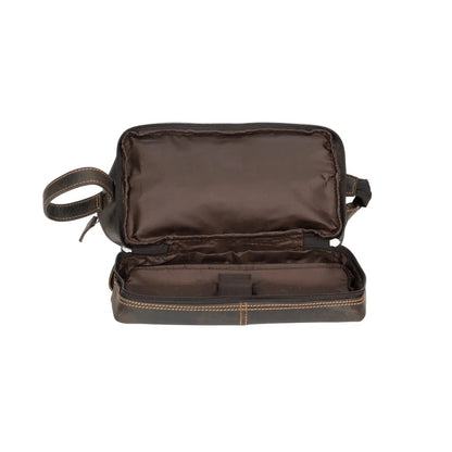 Napier Leather Toiletry Bag
