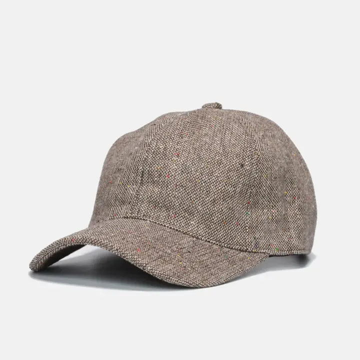 Speckled Wool Baseball Hat