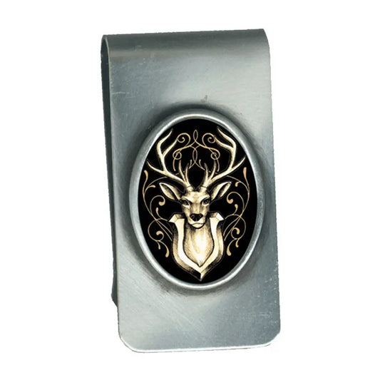 Stag Head Money Clip