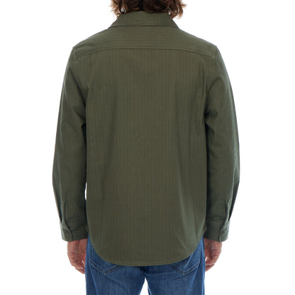 Hassan Cotton Herringbone Work Shirt