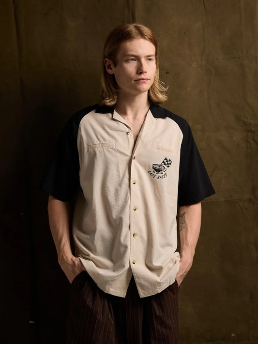 Cafe Racer Button Up Shirt