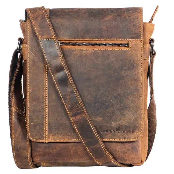 The Henry Mini Messenger Leather Bag