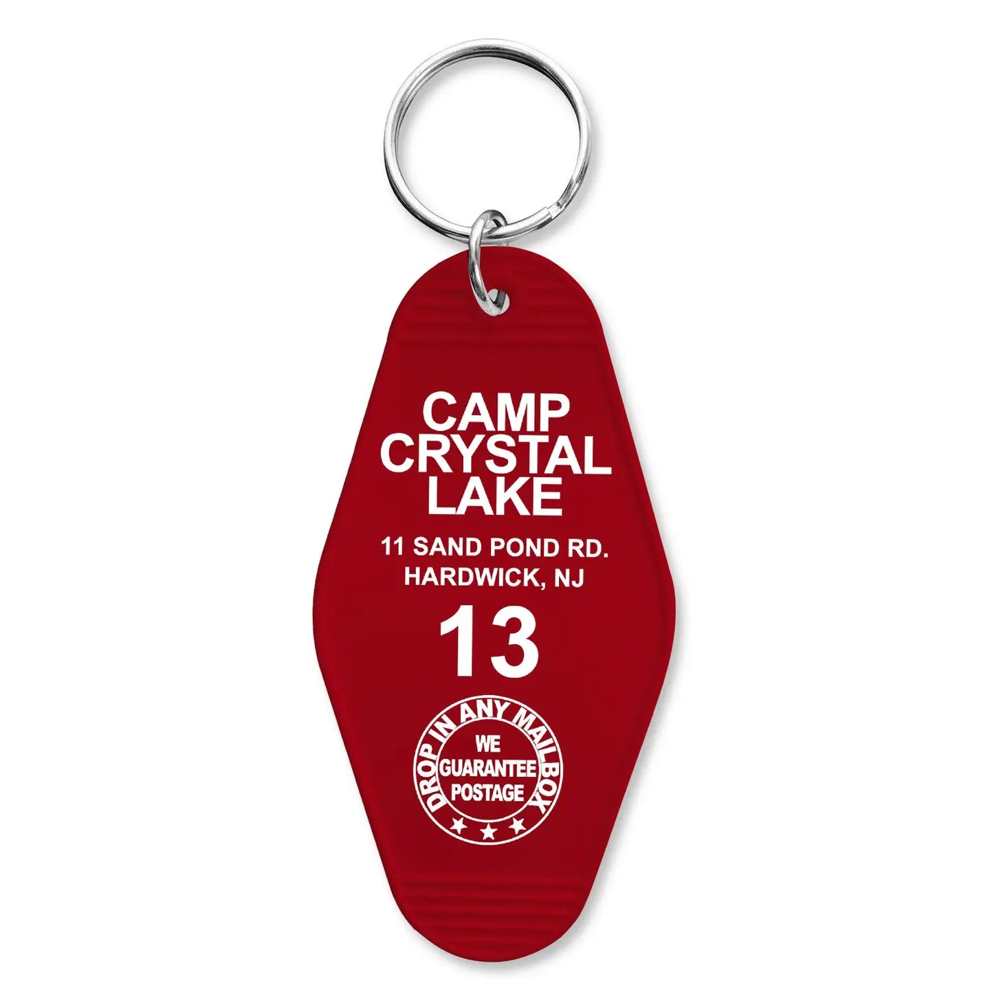 Camp Crystal Lake Motel Keychain