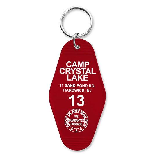 Camp Crystal Lake Motel Keychain