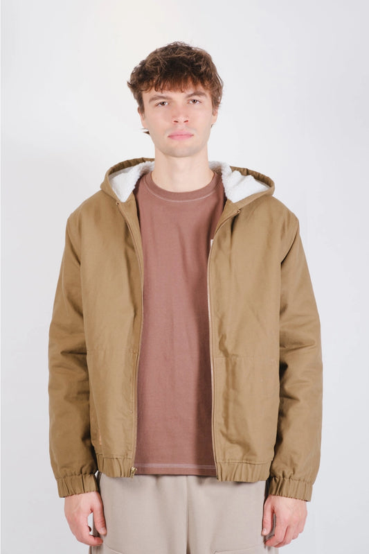 Canvas Workwear Sherpa Lined Jacket