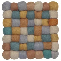 Recycled Wool Felt Dot Trivets