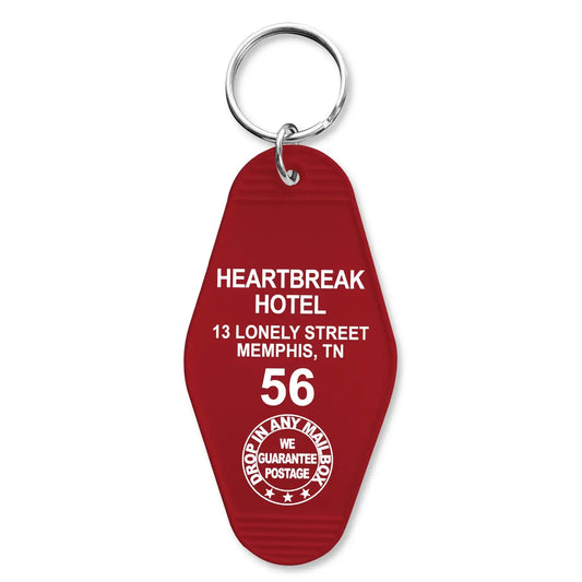 Heartbreak Hotel Room Keychain