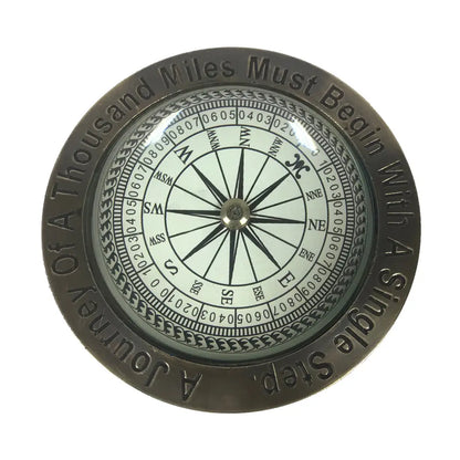 Inspirational Paperweight Compass