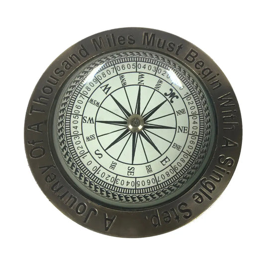 Inspirational Paperweight Compass