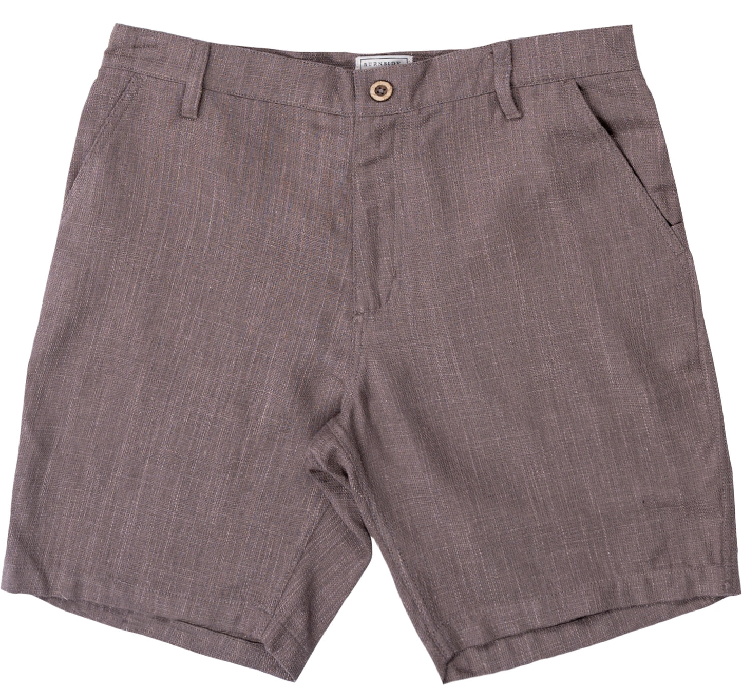 Linen Cotton Blend Shorts