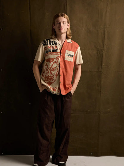 Dante's Diner Button Up Shirt