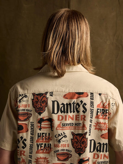 Dante's Diner Button Up Shirt