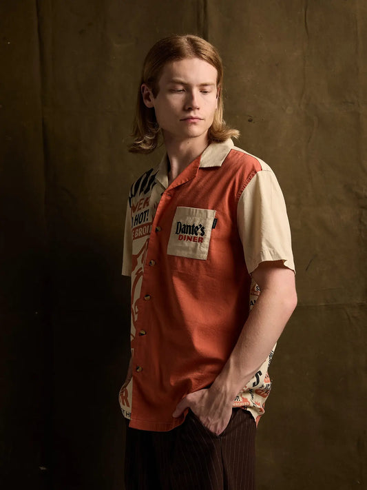 Dante's Diner Button Up Shirt