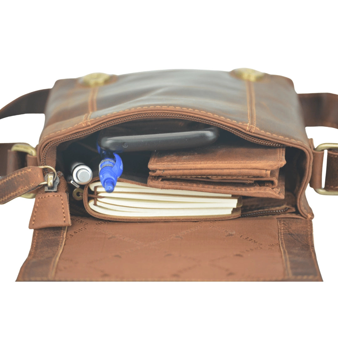 Dubbo Leather Shoulder Bag