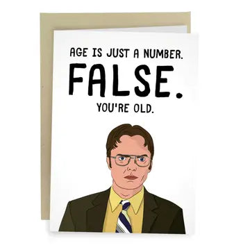 The Office - Tv Show Inspired Birthday Card