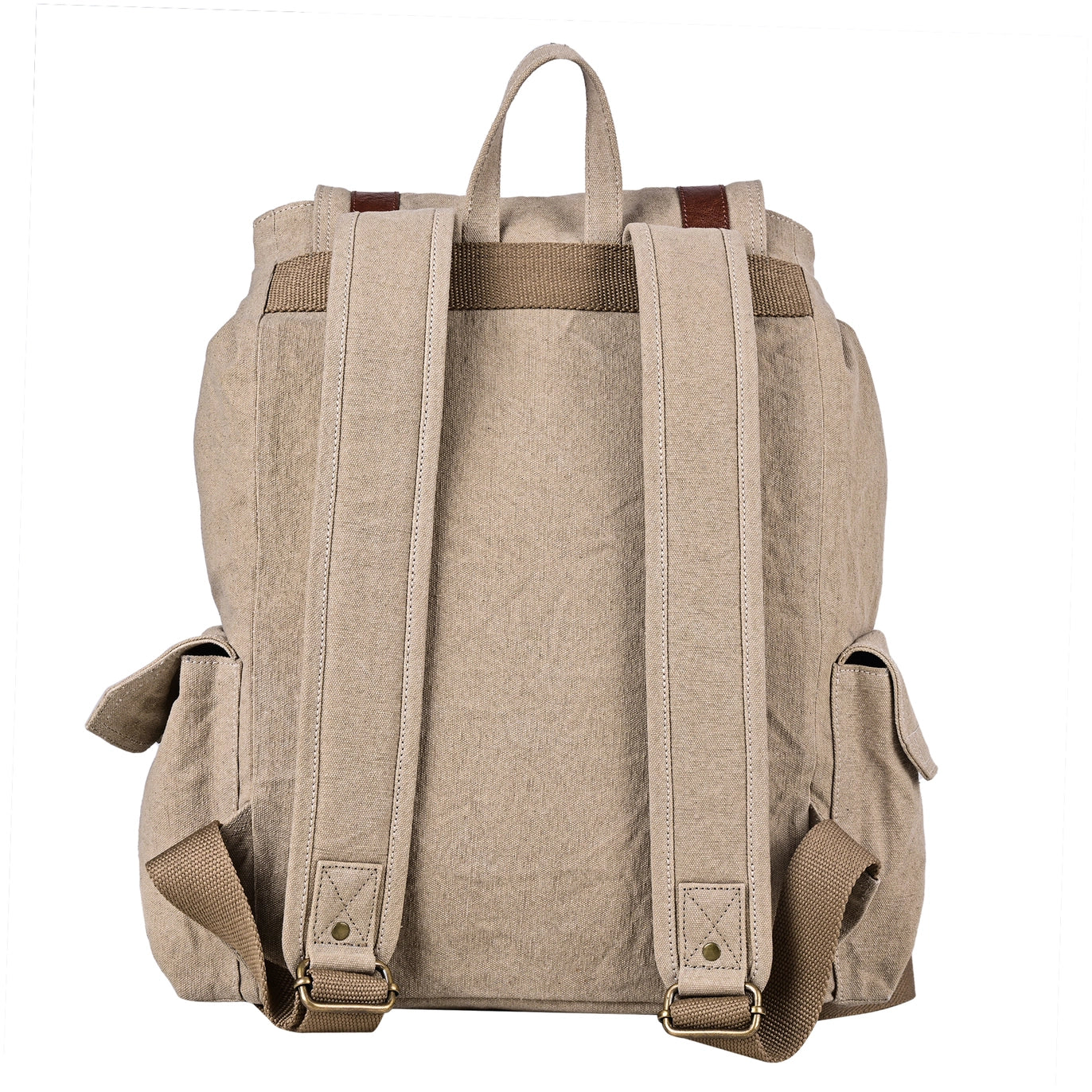 Upcycled Canvas Backpack