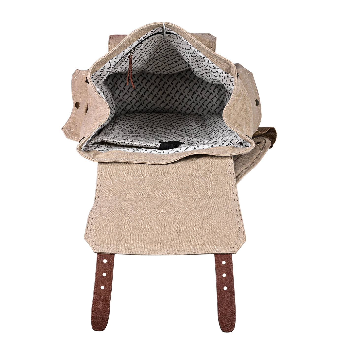 Upcycled Canvas Backpack