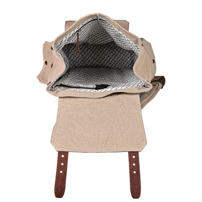 Upcycled Canvas Backpack