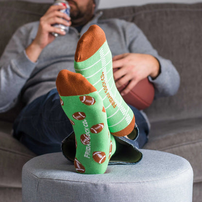 Mismatched Football Socks