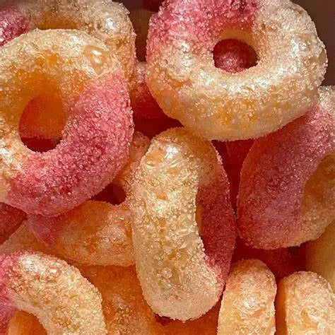 Freeze Dried Peach Rings