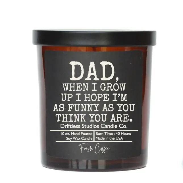 Funny Father's Day Candles