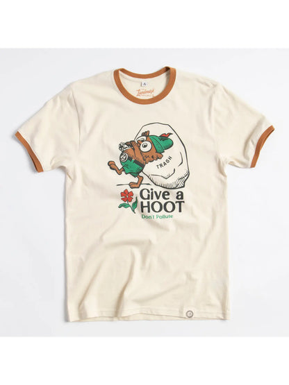 Give a Hoot Ringer Tee