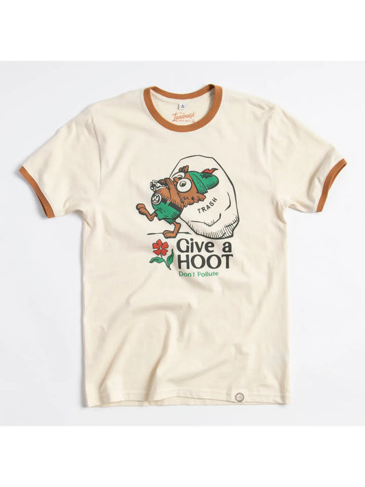 Give a Hoot Ringer Tee