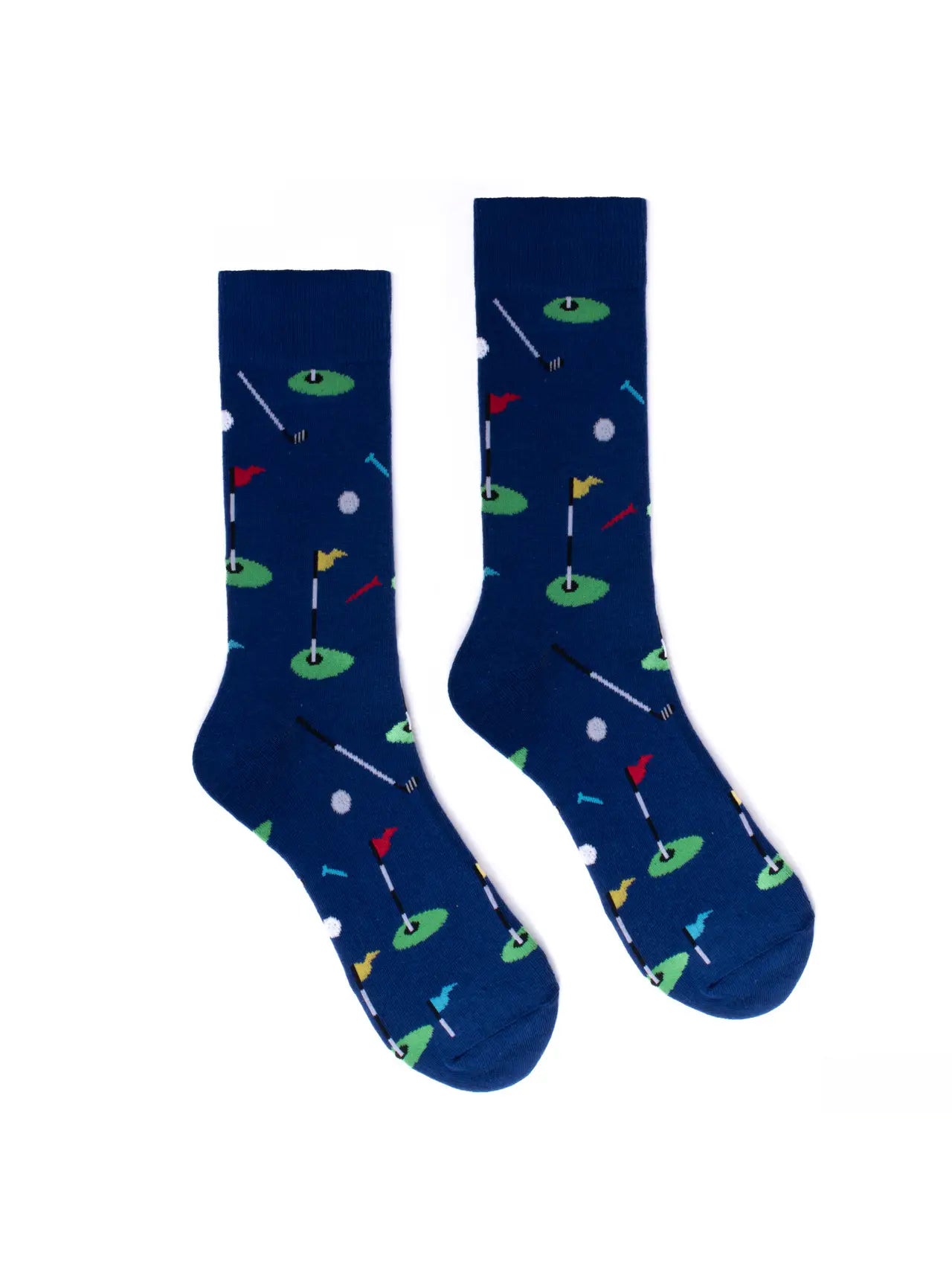 Golf Print Novelty Socks