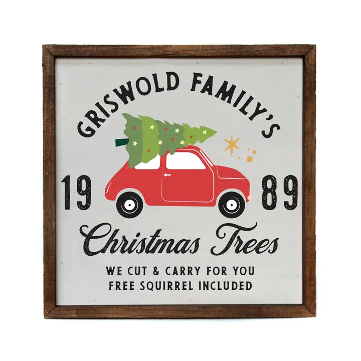 Griswold Family Christmas Sign