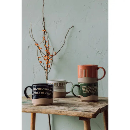 16 oz Stoneware Mugs