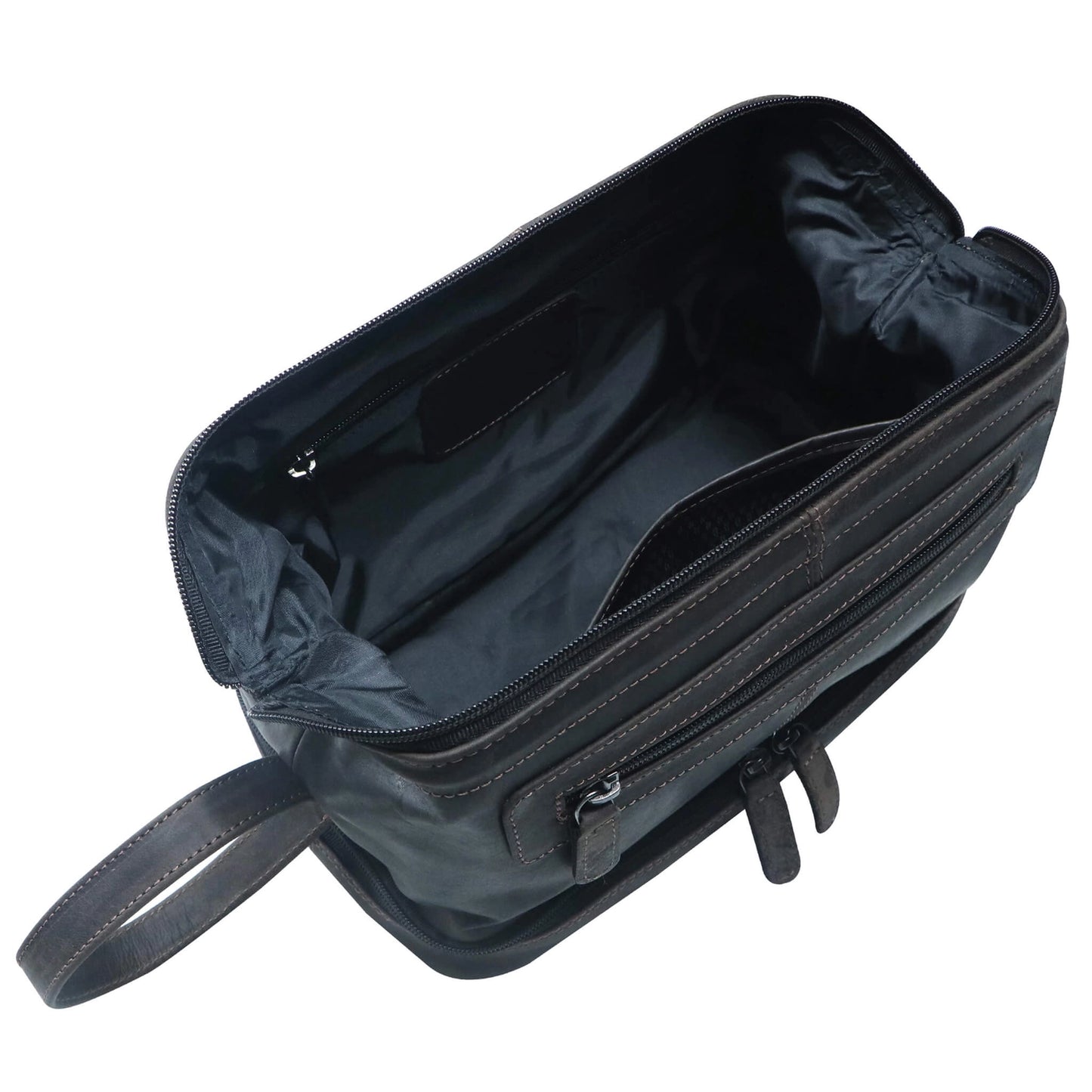 Hans Leather Toiletry Bag