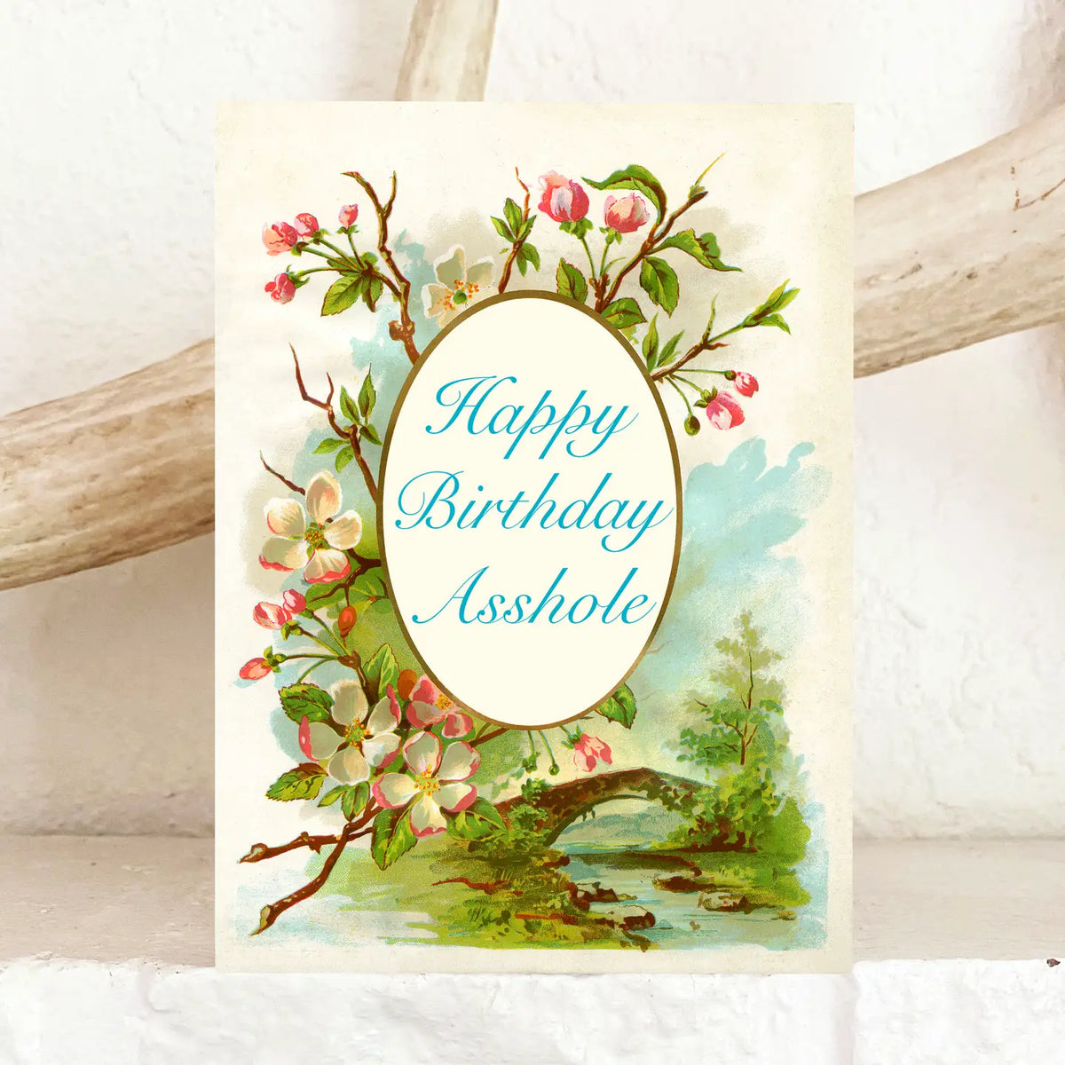 Happy Birthday Asshole Card
