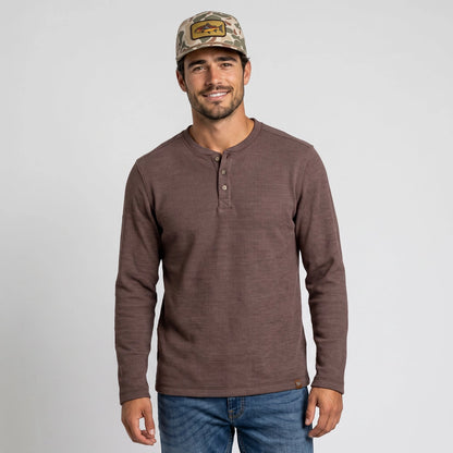 Fireside Sherpa Lined Waffle Henley