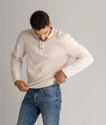 Fireside Sherpa Lined Waffle Henley