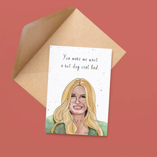 Hot Dog Card