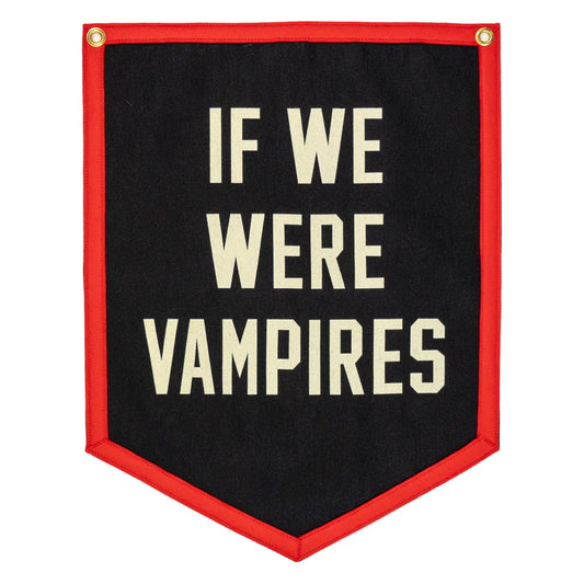 If We Were Vampires Camp Flag