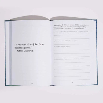 "Dad, I Want To Hear Your Story" Keepsake Journal