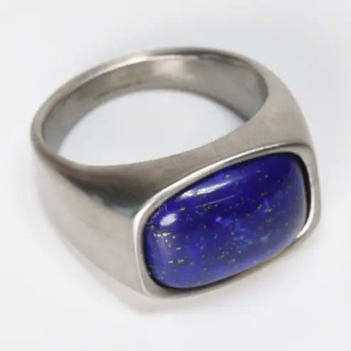 Lapis Signet Ring