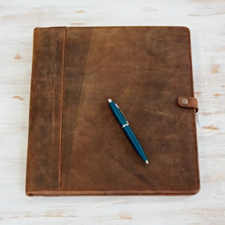 Leather Portfolio Folder