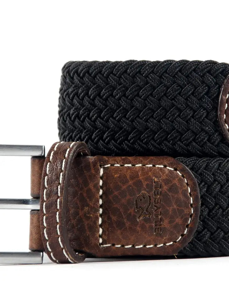 Black Licorice Woven Belt