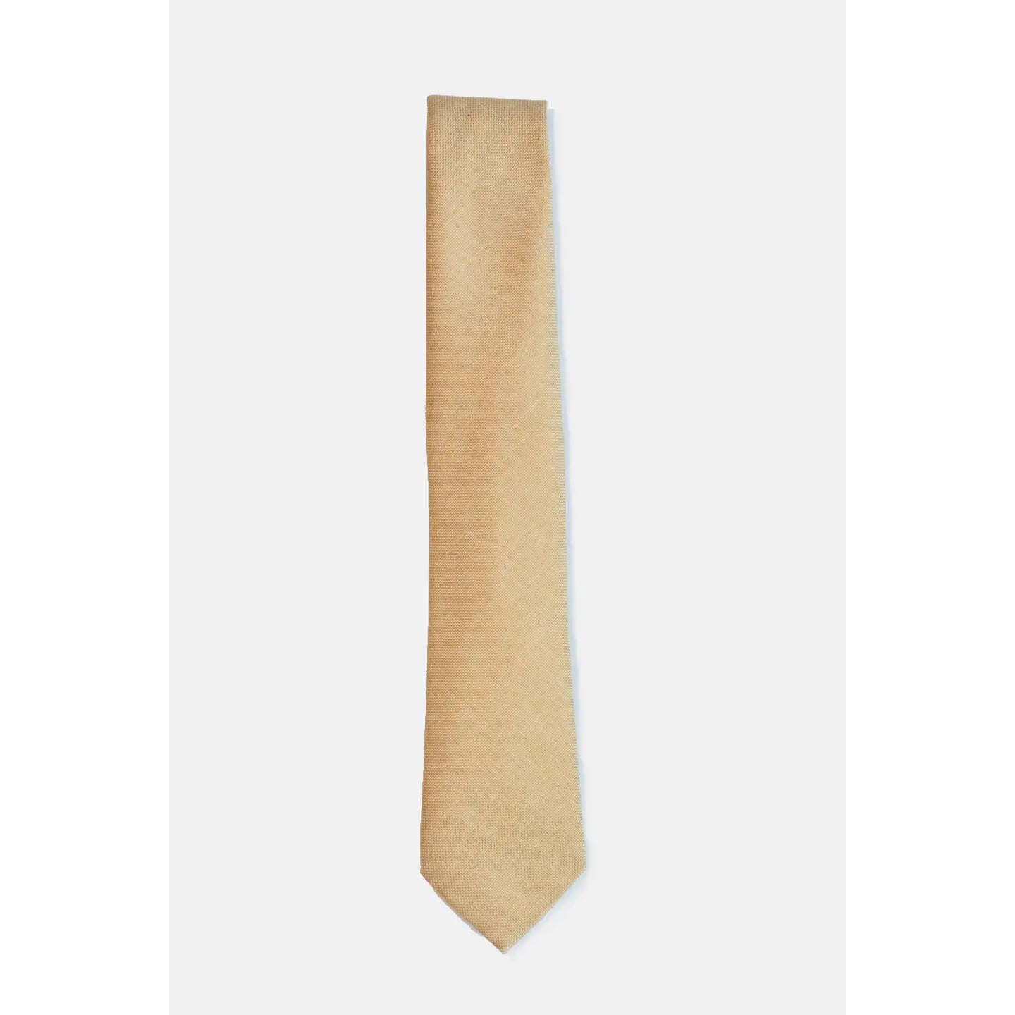 Moss Green Linen Tie