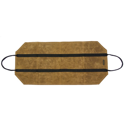 Waxed Canvas Log Carrier