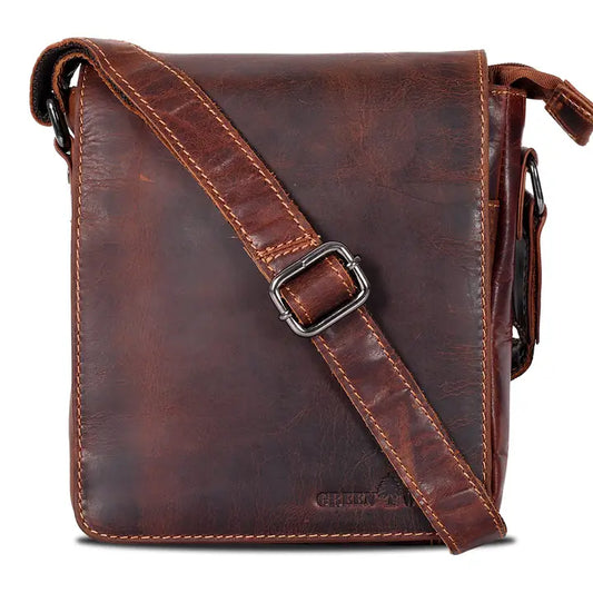 Luna Leather Shoulder Bag