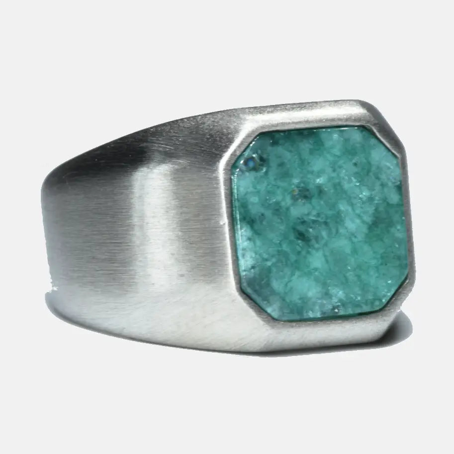 Gemstone Inlay Ring