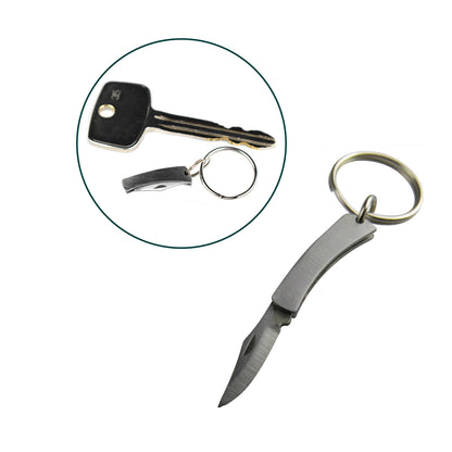 Micro Folding Knife Keychain