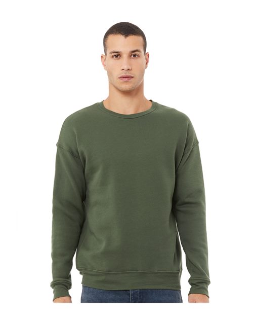 Light Weight Fleece Crew Neck Sweatshirt
