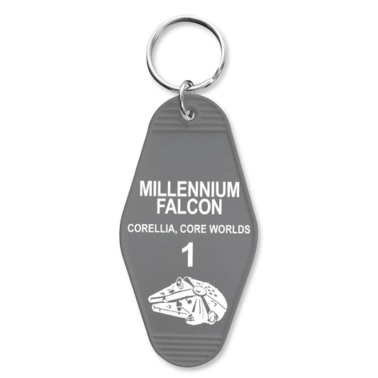 Millenium Falcon Motel Keychain